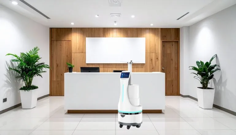 Robot in a hospital